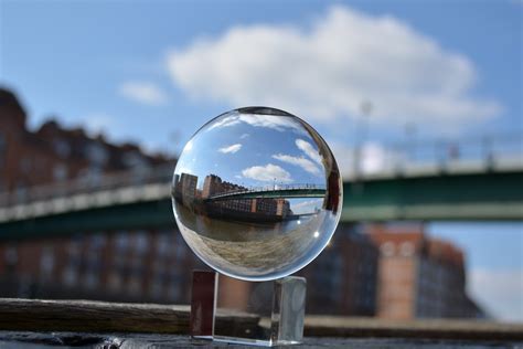 Free Images Water Bridge Photography Reflection Blue Ball