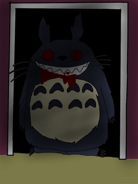 My Killer Totoro By Trystaa On Deviantart