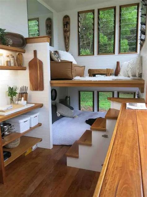 32 Amazing Cozy Tiny House Design Ideas Tiny House Decor Tiny House