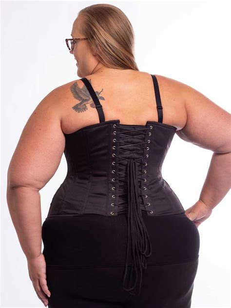 long hourglass curve plus size cotton corset cs 426 orchard corset