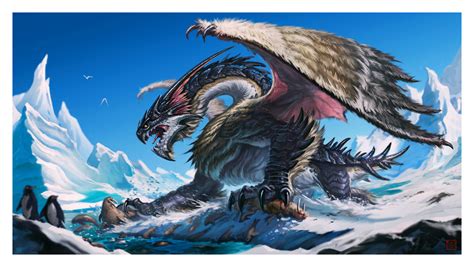 Artstation Frost Dragon