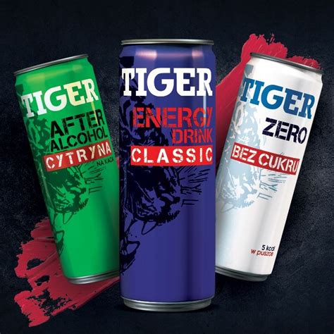 Tiger Napój Energy Drink Classic Puszka 24x 250ml Erlipl