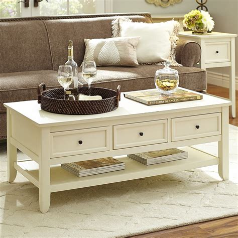 The Benefits Of An Antique White Coffee Table Coffee Table Decor