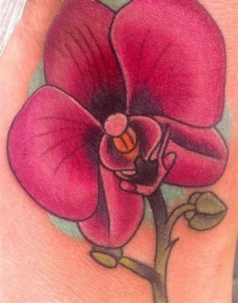 Orchid By Joey Fisher The Tattoo Room