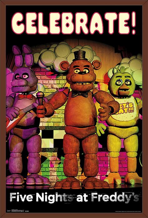 Five Nights At Freddys Celebrate Poster