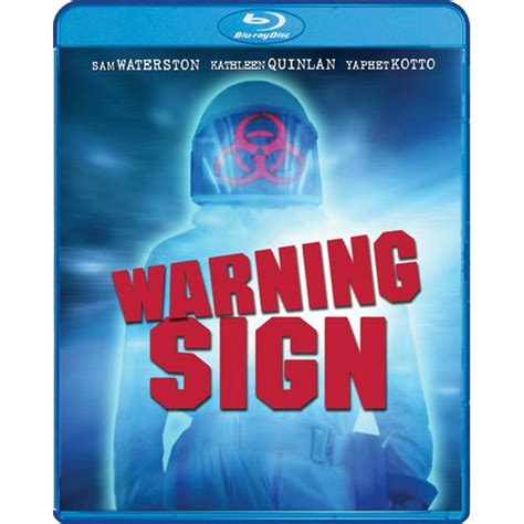 Warning Sign Blu Ray
