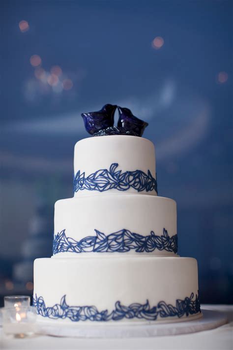 See more ideas about cupcake cakes, wedding cakes, cake decorating. Wedding Cakes Pictures: Blue and White Wedding Cakes
