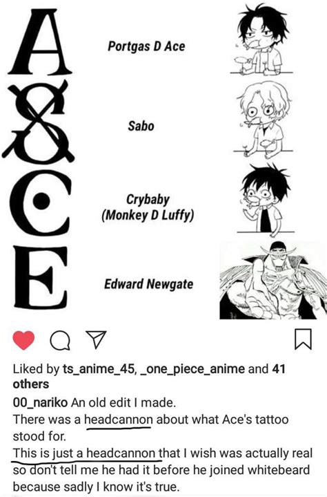 Pieces tattoo ace tattoo fruit tattoo cool tattoos discworld tattoo subtle tattoos manga tattoo one piece tattoos mini tattoos. Ace Tattoo One Piece