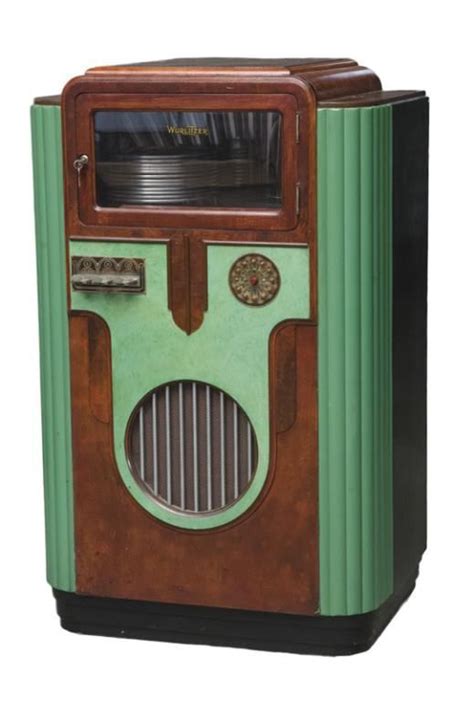 Art Deco Jukebox Art Deco Wurlitzer Juke~box Jukebox Antique Radio