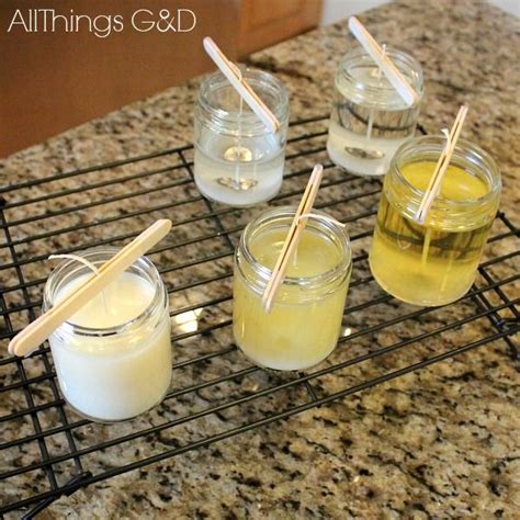 Make Your Own Even Better Citronella Candles Making Candles Diy