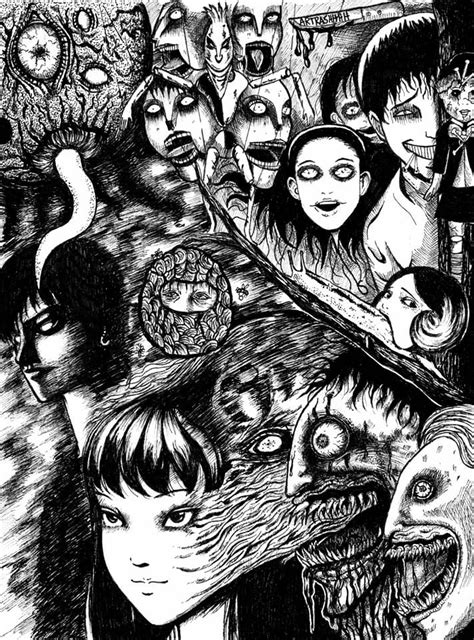 Fan Art Compilations From Junji Itos Shiver Manga Panels By Me Junjiito
