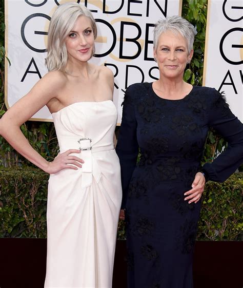 Jamie Lee Curtis Brings Gorgeous Daughter To Golden Globe Awards