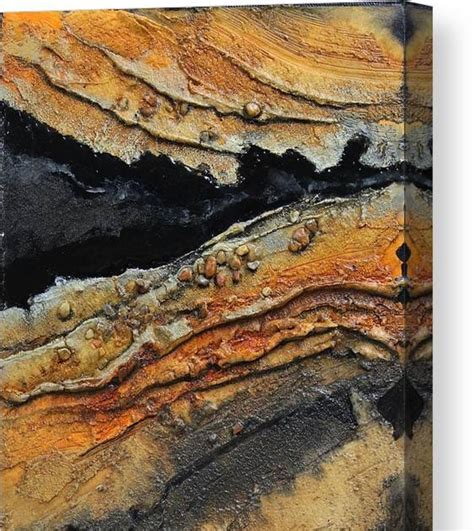 Carol Nelson Fine Art Blog Geologic Abstract Painting Mixed Media Art