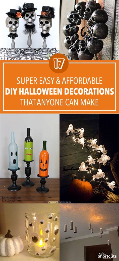 17 Super Easy And Affordable Diy Halloween Decorations That Anyone Can