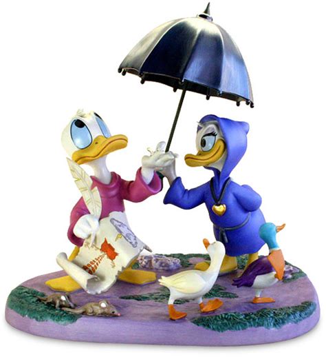 Walt Disney Figurines Donald Duck And Daisy Duck Walt Disney