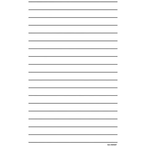 Giant Bold Line Writing Paper Pad Of 50