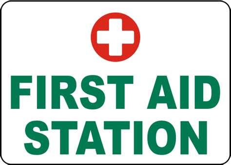 First Aid Station Sign Claim Your 10 Discount