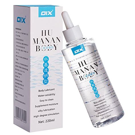â ¤ Water Based Lubricant Premium Oix Personal Lube For Women Vagina Dryness Natural