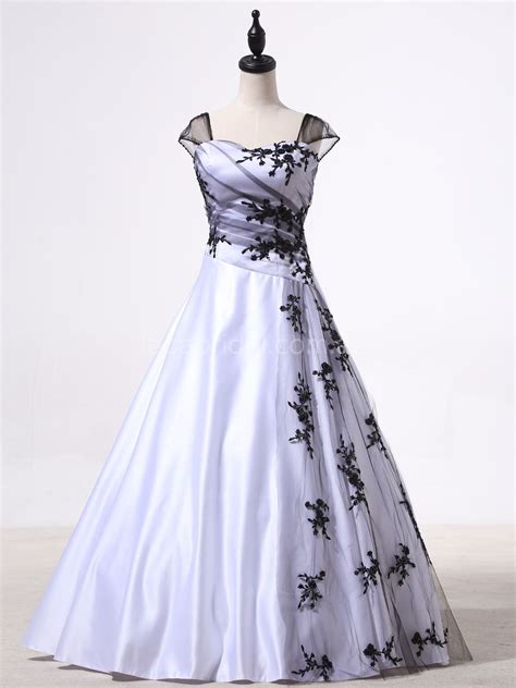 This dress has a boat neck style neckline with sleeves. Alternative Wedding Dress - Fatima in 2020 | White wedding ...
