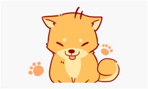 Shiba Inu Clipart Cute Anime Kawaii Cute Dog Drawing Transparent
