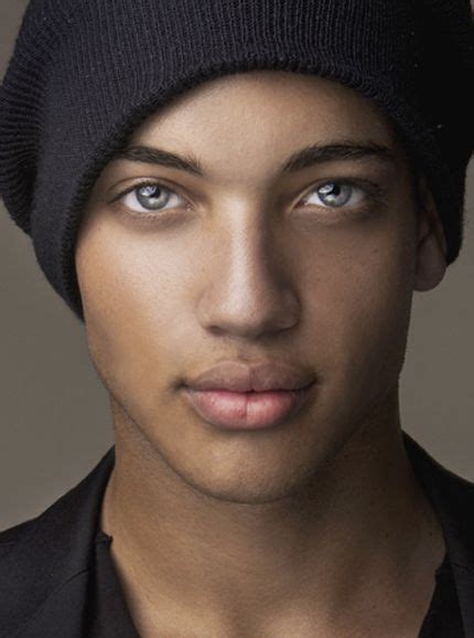 See more ideas about male models, beautiful men, handsome men. dark skin and green eyes : Model : Antony White from Ford ...