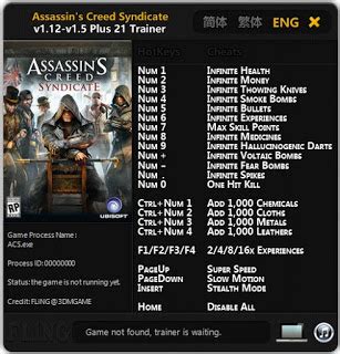 Assassin S Creed Syndicate Pc Game Trainers Download Game Trainers