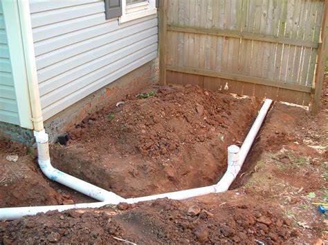How To Install Drainage Pipe In Your Yard