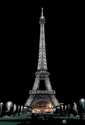 Cartoon hand painted france eiffel tower. Sparkling Eiffel Tower, Joyeux Noel from www.nuitblanchetours.com | Paris Tour Pics | Pinterest ...