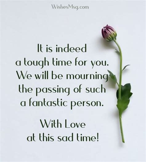 Sympathy message for loss of father. Sympathy Card Messages : What to Write in a Condolence ...
