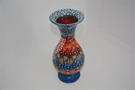 Turkish Handmade Ceramic Vase Etsy