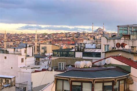 Astonishing View Of Istanbul Beautiful View Of Historic Center Of