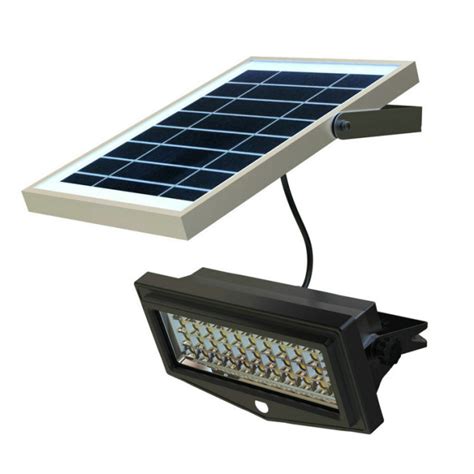 Solar Powered Led Flood Light Sml 01 1000 Lumen With Pir Sensor