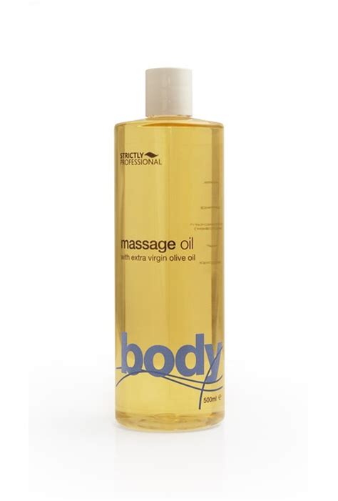 Strictly Professional Massage Oil With Olive Oil Strictly Professional