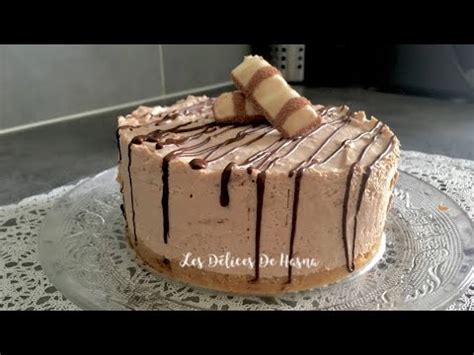 Kinder bueno, cheesecake en een drizzle van melk chocolade. 🍫 CHEESECAKE AU KINDER BUENO SANS CUISSON - YouTube