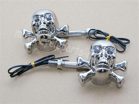 Get familiar with nine of the most important ones. Skull Motorcycle LED Turn Signal Lights For Harley Custom ...