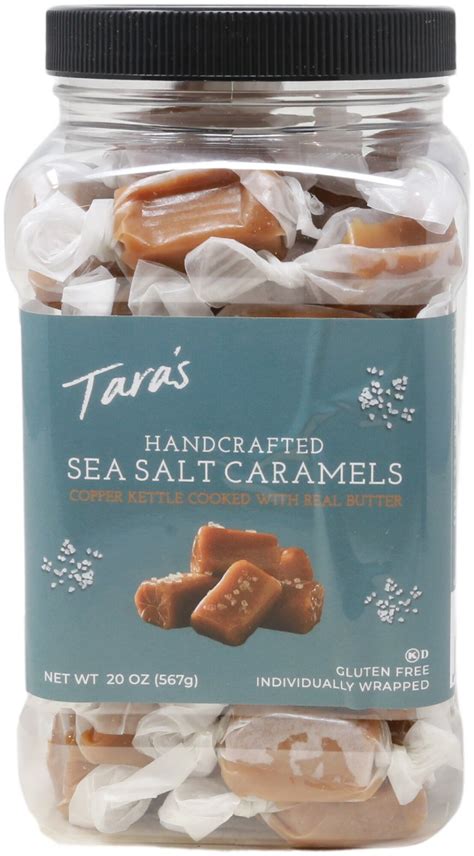 Taras Handcrafted Sea Salt Caramels Caramel Tara Seasaltcaramel7384