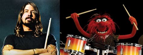 Dave Grohl Battles Animal In A Drum Off Music News Conversations