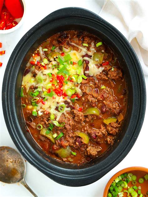 Slow Cooker Chilli Con Carne Easiest EVER Recipe