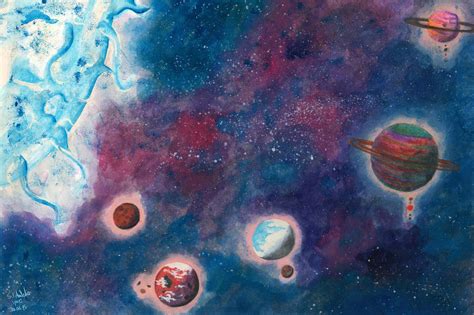 Fictional Solar System By Indiliel On Deviantart