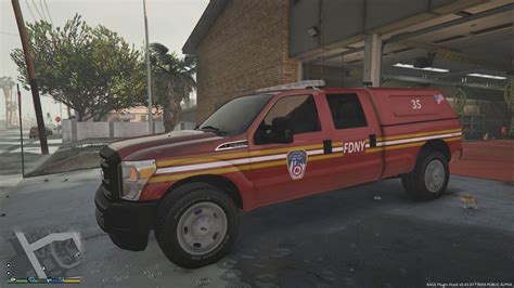 Fdny Battalion Chief 35 Ford F350 Gta5