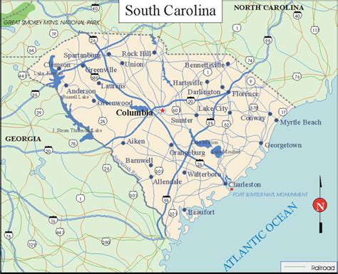 South Carolina Facts And Symbols Us State Facts