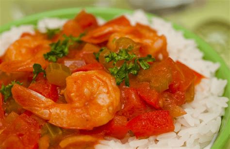 Serve this healthy fish recipe with brown rice, couscous or quinoa to soak up the fragrant sauce. Shrimp Creole Recipe | SparkRecipes