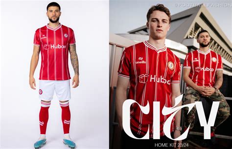 Bristol City 202324 Oneills Home Kit Football Fashion