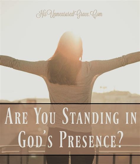 Are You Standing In Gods Presence Online Bible Study Womens Bible