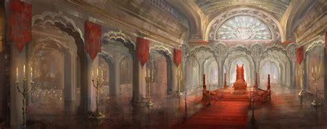 Throne Room By Yefumm On Deviantart Fantasy Concept Art Fantasy