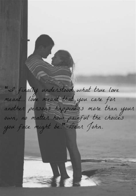 Dear John Quote | L is for the way you look at me | Pinterest