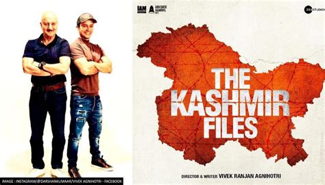The Kashmir Files Stars Anupam Kher Darshan Kumar Tease Project Netizens Hail Best Duo