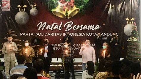 Dpd Psi Kota Bandung Mengelar Perayaan Natal Indonesia Seharusnya Jabar