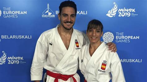Kárate Sandra Sánchez Y Damián Quintero Campeones De España De Katas