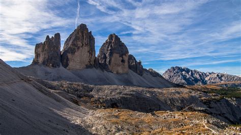 Three Peaks Of Lavaredo Dolomites Italy